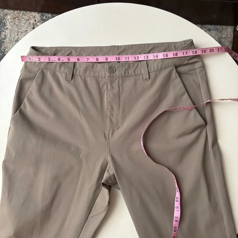 BYLT Basics Everyday Pant 2.0 Men’s Size 38x33 Tall Taupe Straight Leg